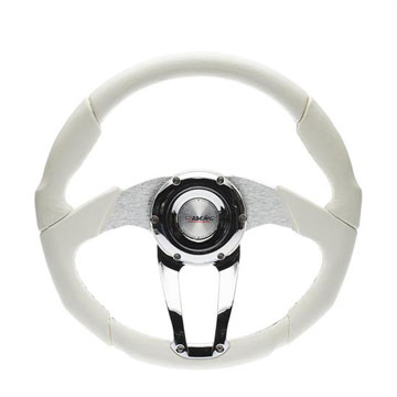 Simoni Drag white steering wheel