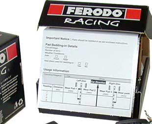 Ferodo Racing FCP660R – Pastiglie Freno DS3000, Serie Racing Ad Alte Prestazioni