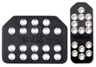 Sparco Piuma pedal set - automatic black
