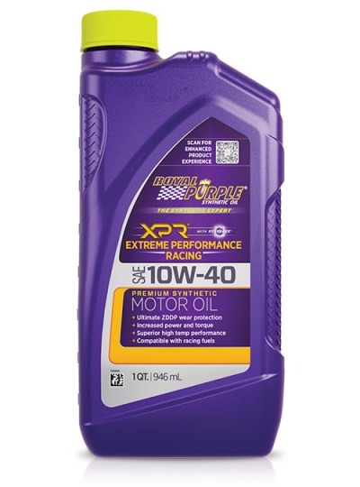 Olio Motore Sintetico Racing XPR 10W40 Royal Purple Lt. 0.946