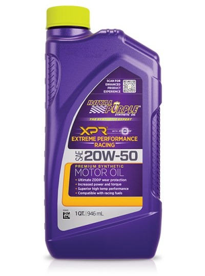 Synthetic Racing Oil XPR 20W50 Royal Purple Lt. 0.946