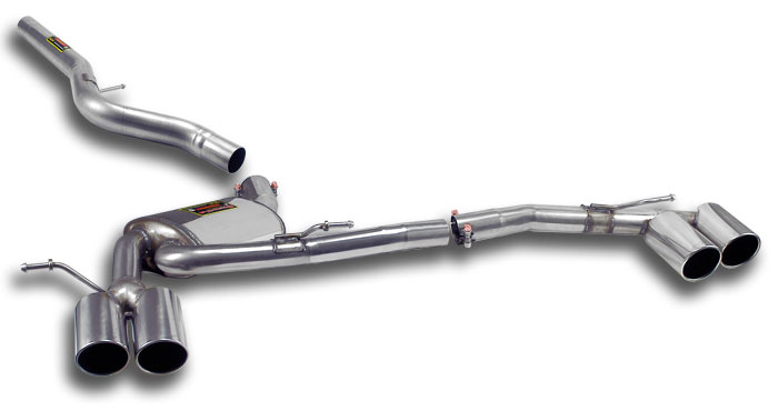 Supersprint stainless steel sport exhaust BMW X1 - Italian Tuning - Store