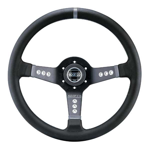 Volante sportivo a calice Sparco L777 pelle liscia
