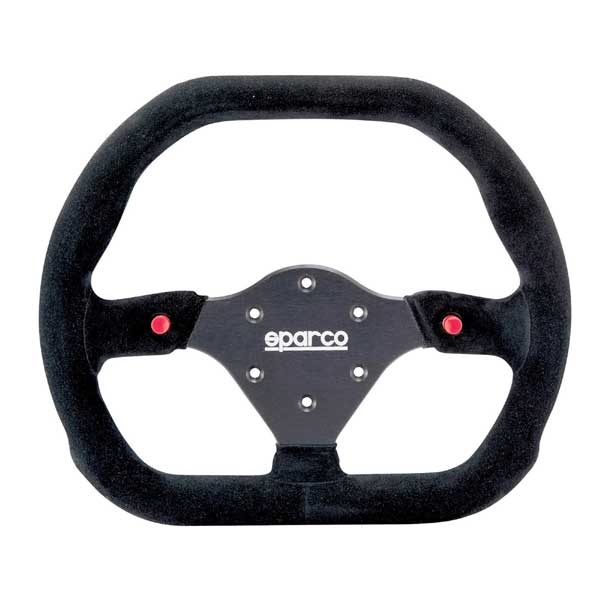 Volante Sparco P310 pelle scamosciata nera