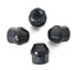 Set 4 steel nuts 12x1.55 thread 19mm hex conical