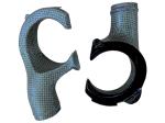 Coppia prese aria freni Pivot in carbonkevlar