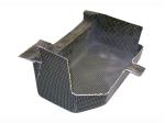 Protezione Pompa Posteriore in carbonkevlar