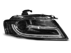 Coppia Fanali anteriori xenon neri con DRL