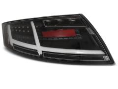 Coppia Fanali posteriori LED neri con barre LED