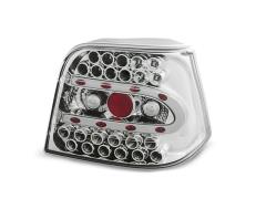 Coppia Fanali posteriori LED cromati