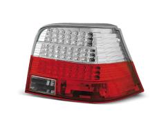 Coppia Fanali posteriori LED rossi bianchi