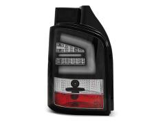 Coppia Fanali posteriori LED neri con barre LED