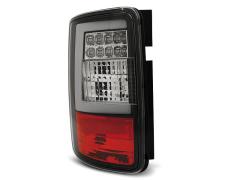 Coppia Fanali posteriori LED neri con barre LED