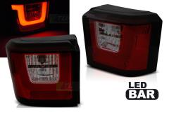 Coppia Fanali posteriori LED Bar rossi